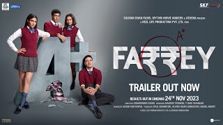 FARREY Official Trailer  Salman Khan  Alizeh  Soumendra Padhi  In Cinemas 24th November [upl. by Leahcimrej]