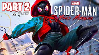 Spider Man Miles Morales PS5 Gameplay Walkthrough Part 2 [upl. by Colton408]