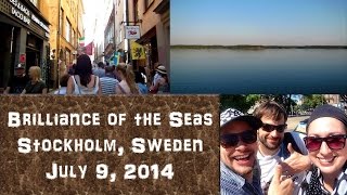 Royal Caribbean BRILLIANCE OTS July 9 2014 STOCKHOLM Sweden [upl. by Siekram563]