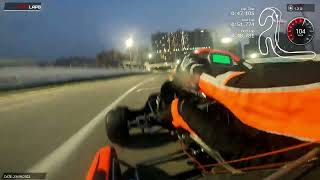 Macau Coloane Track  TGR KZ  Night time [upl. by Olympias]