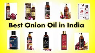 Best Onion Oil in India with Price 2021  Best Onion Oils For Hair Growth [upl. by Porte205]