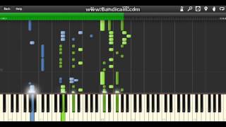 Vocaloid  Capriccio Farce Piano Synthesia [upl. by Emixam]