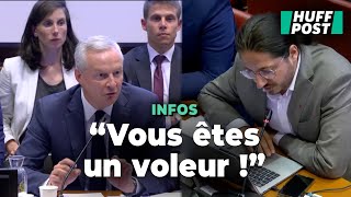 À lAssemblée nationale Bruno Le Maire le RN et LFI règlent leurs comptes en pleine commission [upl. by Deppy]