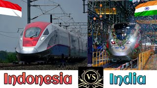 INDIAN RAILWAYS Vs INDONESIAN RAILWAYS Comparison in 2024  India Vs Indonesia [upl. by Diarmit]