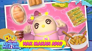 Nak Makan Apa Didi amp Friends Kembara Muzikal I Lagu KanakKanak [upl. by Chyou850]