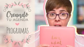 Crea tu propia agenda Programas [upl. by Hebe291]