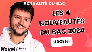 RÉFORME DU BAC 2024  Les 4 changements expliqués [upl. by Ila]