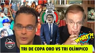 INSÓLITO El TRI del TATA MARTINO DESILUSIONÓ en comparación con el Tri olímpico  Cronómetro [upl. by Eiro]