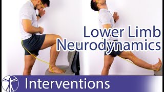 Lower Limb Neurodynamic Techniques  Sliders amp Tensioners [upl. by Nivanod]