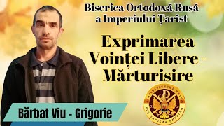 Exprimarea voinței libere a Omului Viu Suveran Creștin Ortodox [upl. by Ieluuk]