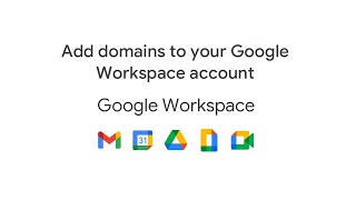 Add domains to your Google Workspace account [upl. by Alilak35]