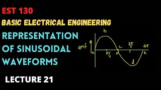 Representation of Sinusoidal Waveforms  AC FUNDAMENTALS  EST 130  Lecture 21 [upl. by Jacenta]