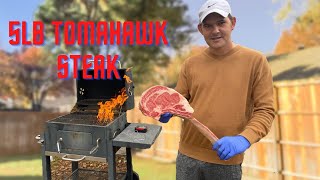 Cooking a 5lb Tomahawk Steak  Let’s Go [upl. by December926]