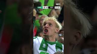 🏟️🔥 Brynjolfur Willumsson kopt FC Groningen naar punt tegen Feyenoord 👏 [upl. by Boatwright805]