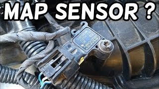 WHERE IS YOUR MAP SENSOR LOCATED MOST CARS [upl. by Eberhard]