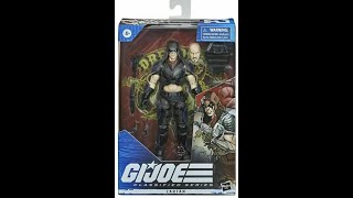 Hasbro GI Joe Classified Series Zartan Action Figure quotBLAST FROM THE PASTquot Review [upl. by Abramo]