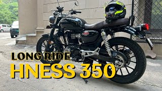 Part 1  Long Ride  240 km   2023 Honda CB 350 Highness  DLX PRO  Pearl Black [upl. by Bathsheba160]