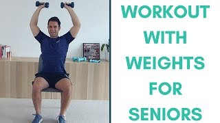 Introduction To Weights For Seniors Strength Workout For Seniors  More Life Health [upl. by Cheney893]