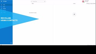 MiCollab Using Contacts MiVoice Business [upl. by Cristin604]