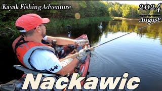 Kayak Fishing Adventure  The Big Axe In Nackawic [upl. by Aniuqaoj]