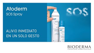 Descubre el Nuevo Atoderm SOS Spray  BIODERMA [upl. by Newell]