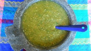 Salsa Verde Salsa Verde Mexicana [upl. by Larcher306]