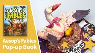 Aesops Fables A PopUp Book of Classic Tales [upl. by Renrew]