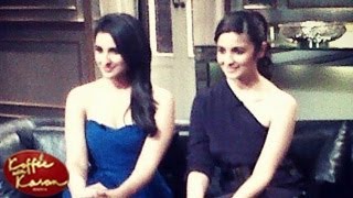 Parineeti REVEALS SECRETS about Alia on Koffee with Karan 4 6th April 2014 DELETED SCENES [upl. by Rehpinej]