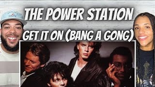 FIRST TIME HEARING The Power Station  Get It On Bang A Gong REACTION [upl. by Nosraep642]