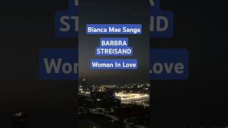 BARBRA STREISAND  WOMAN IN LOVE Live cover version  Buddys Bar ABH BarbraStreisand viral UAE [upl. by Roe]