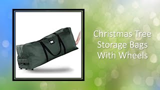 Top 3 Christmas Tree Storage Bags With Wheels You Can Access Online [upl. by Chancelor]