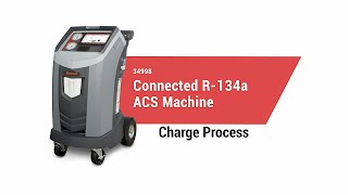 Using the 34998 R134a machine to charge an AC system [upl. by Tnaryb862]