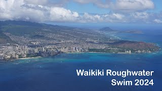 Waikiki Roughwater Swim 2024 and some [upl. by Ferdy]