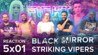 Black Mirror  5x1 Striking Vipers  Group Reaction [upl. by Eimmat896]