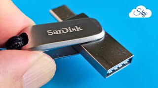 Sandisk Dual Drive Luxe  The tiny USB drive worthy of the ULTRA title [upl. by Neehahs]