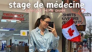 JE PARS AU CANADA FAIRE UN STAGE DE MÉDECINE  🇨🇦  4ème année de médecine [upl. by Boff]