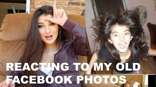 REACTING TO MY OLD PHOTOS [upl. by Kinnie]