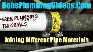 How To Join Galvanized Pipe to PVC  PVC To Galvanized [upl. by Yerak]