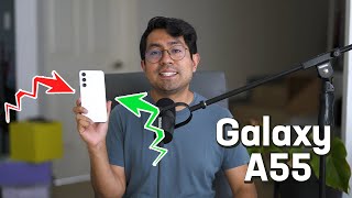 NO COMPRES el Galaxy A55 sin ver este video [upl. by Eirroc64]