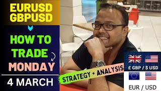 EURUSD Analysis MONDAY 4 MARCH  GBPUSD Analysis MONDAY 4 MARCH  EURUSD Strategy  GBPUSD Strategy [upl. by Rex58]