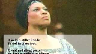 Leontyne Price sings Im Abendrot 1987 [upl. by Eliades]