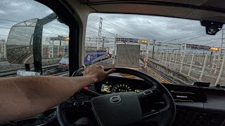 Trucker Cross eurotunnel between France and England  TRUCK DRIVER  HGV DRIVER [upl. by Athena]