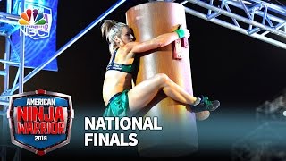 Jessie Graff at the National Finals Stage 1  American Ninja Warrior 2016 [upl. by Bevis446]