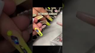 uñas acrílicas💅🤩nailsdesing nailart uñasacrílicas tutorialdeuñas [upl. by Rene]