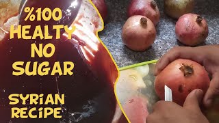 how to make natural pomegranate molasses [upl. by Ielerol]