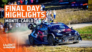 Final Day Highlights  WRC Rallye MonteCarlo 2024 [upl. by Avigdor]