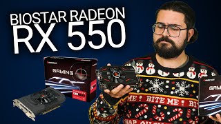 Biostar Radeon RX 550 4GB piccola ma versatile GPU per molti utilizzi [upl. by Sadick]