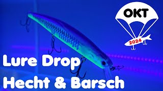 Ich hab wieder Pech Lure Drop Oktober von Hecht amp Barsch Unboxing UVTest [upl. by Odessa453]