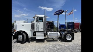 2000 Pete 379 single axle daycab with 3406 caterpillar [upl. by Ahseiym654]