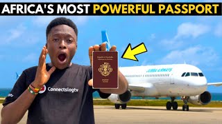 TOP 10 Most Powerful Passport in Africa 2024 [upl. by Aliber820]